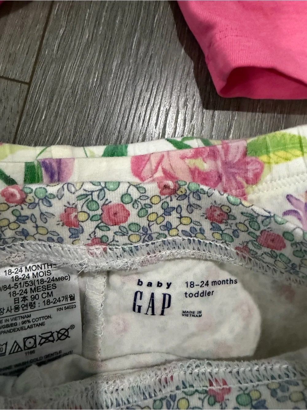 The Children's Place Pink & Floral Girls' Stretch Cotton Shorts - 4 Pack